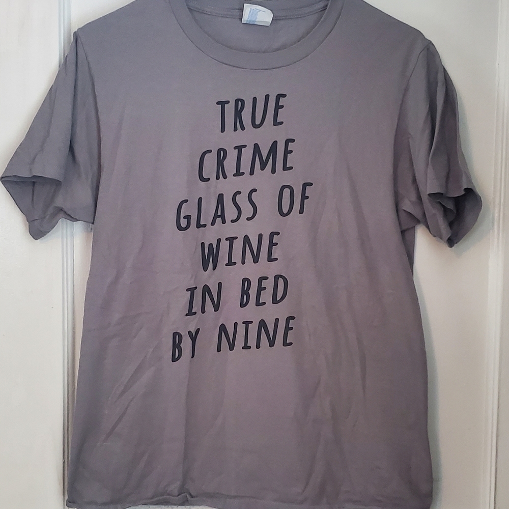 True Crime graphic tee